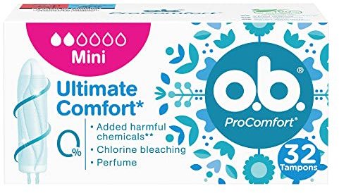 o.b. ProComfort Mini Tampons, 1 x 32 Stück