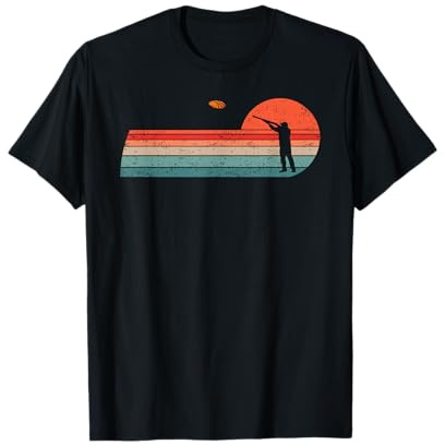 Tontaubenschießen Wurfscheibenschießen Jahrgang Tontauben T-Shirt