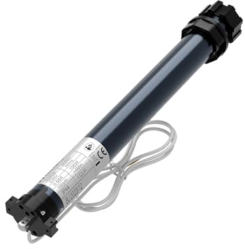 Wiltec Rollladenmotor 156W 20 Nm mit mechanischem Endabschalter & Schutzart IP44 SW60, Motor für elektrische Rollladen