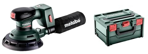metabo Akku-Exzenterschleifer SXA 18 LTX 150 BL - 18 V, 150 mm Schleifteller-Ø - Drehzahlregelung, Softgrip, Staubbeutel, vibrationsarm, ideal für große Flächen & präzises Schleifen - Inkl. metaBOX