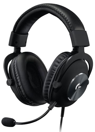 Logitech G Pro X SE kabelgebundenes Gaming-Headset mit Mikrofon: Abnehmbares Mikrofon, DTS Headphone 7.1, für PC, Xbox One, Xbox Series X|S, PS5, PS4, inkl. USB-DAC – Schwarz