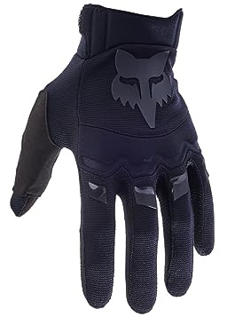 Fox Racing Dirtpaw Glove - Gepolsterte Knöchel, Gepolsterte Handfläche, Flex-Komfort, Klettverschluss, Stretch für maximale Beweglichkeit, Langlebig für MX & Offroad, Farbe: Black/Black, Größe: L