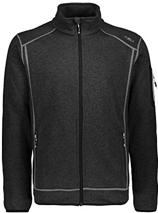 CMP Herren Knit tech mélange Fleece Jacket Fleecejacke