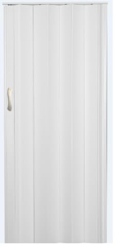 Falttür Höhe 202 cm Einbaubreite bis 96 cm Schiebetür Tür weiß farben Doppelwandprofil Neu TOP Qualität pi011