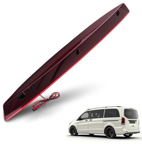 maXpeedingrods A6398200056, 6398200056 LED Dritte Bremsleuchte 3. Bremslicht Rücklicht für Mercedes Benz Vito W639 2003-ON Zusatzbremsleuchte 3. Bremsleuchte (Rot)