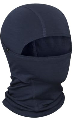 DANISH ENDURANCE 100% Merino Sturmhaube, leicht 160 g/m², Schlauchschal | Funktionale Ski Gesichtsmaske, Leicht & Atmungsaktiv, Verstellbarer Gesichtsschutz für Laufen, Radfahren & Skifahren, Unisex