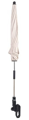TWISTSHAKE Sonnenschirm UPF 50+ für Tour Kinderwagen, Beige