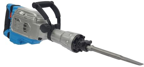 ROMYIX Abbruchhammer 1700W 60J Elektrischer Stemmhammer für Beton & Mauerwerk, Bohrhammer Betonhammer mit 2 Meißeln, 360° Griff & Transportkoffer, 1900 Schläge/Min