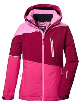 killtec KSW 331 Mädchen Skijacke Kapuzenjacke Funktionsjacke blau blau