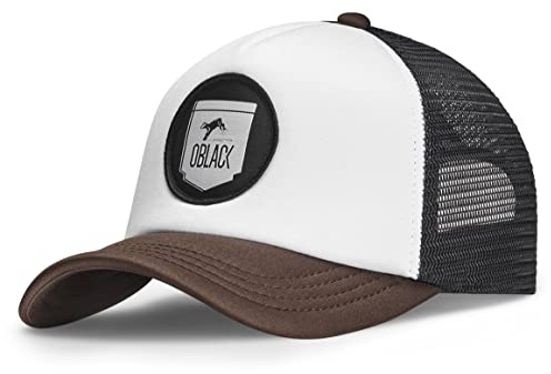 Oblack Herren Trucker Classic Cocoa Baseballkappe, braun, One Size