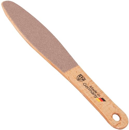DREI SCHWERTER Fußfeile Holzfussfeile Hornhaut Feile mit grober und feiner Feilfläche Made in Germany