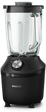 Philips Standmixer und Smoothie Maker – 600W, 2-Liter-Becher, HomeID-App, 2 Geschwindigkeitsstufen + Impulsfunktion, ProBlend, Ice-Crush-Funktion (HR2291/41)