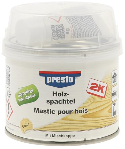 presto Holzspachtel Mittelbraun 250G, 1 Stück, 443503