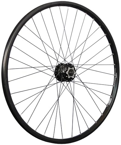 28/29 Zoll Vorderrad Ryde Zac2000 geöst Shimano 6 Loch Disc Nabendynamo schwarz QR