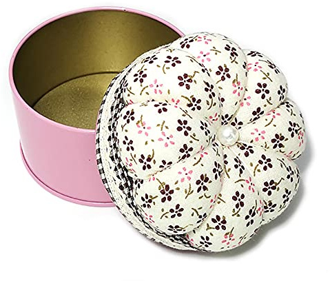 ANCLLO Kürbis Aufbewahrungsbox, verfügbar Aufbewahrungsbox Nadelkissen für Schneiderei Schmuck Handwerk Projekte (# 2)