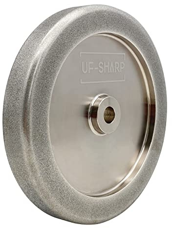 CBN Schleifscheibe, 200mm Durchmesser x 32mm Breite x 15.875mm(5/8 inch)Bohrung (Körnung 180)