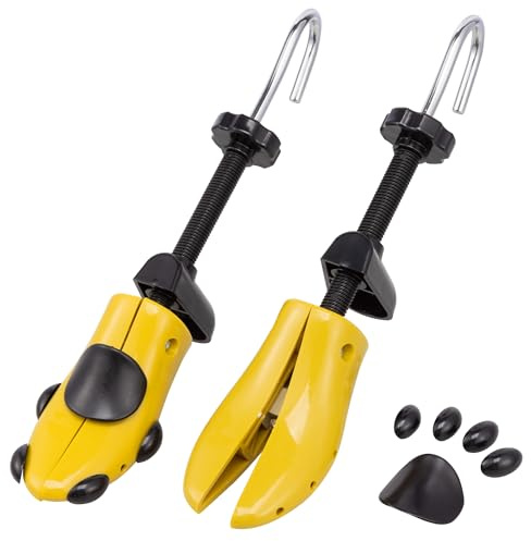 H&S Schuhspanner für Damen, 2-Wege-Damenschuh, Baumdehner, 1 Paar, Breite, Länge, Stiefelspanner – Schuhspanner für Damen – Schuhdehner – Schuhspanner für Damen, Damen Breite Länge, Einheitsgröße