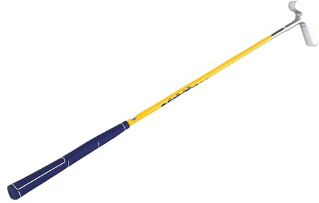 CHICIRIS Golfputter, 2 Wege Kinder Putter Links und Rechthäutliges Edelstahl Zinklegungs -Elektroplieren Doppelseitig