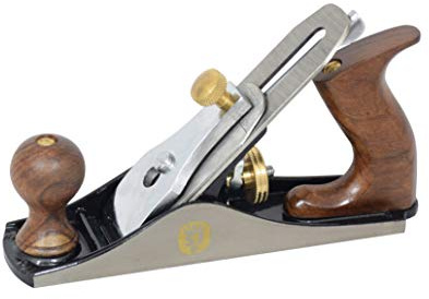 Spear & Jackson CSP3 Tischler-Putzhobel Nr. 3, Gusseisenkörper, 45 mm Hobeleisen aus Kohlenstoffstahl, präzisionsgefräste Sohle, Handhobel für Tischler- und Schreinerarbeiten