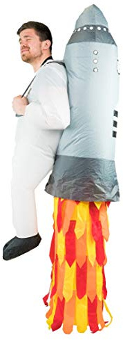 Bodysocks® Aufblasbares Jetpack Kostüm für Erwachsene