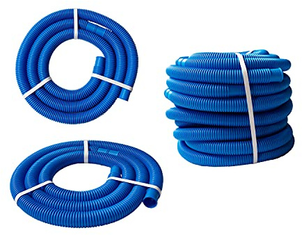 PoolSun Poolschlauch 32mm blau Schwimmbadschlauch (3 Meter)
