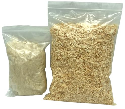 Kapok + Holzspäne zum Befüllen Ihres Hummelnistkastens - Nachfüllset Hummelkasten