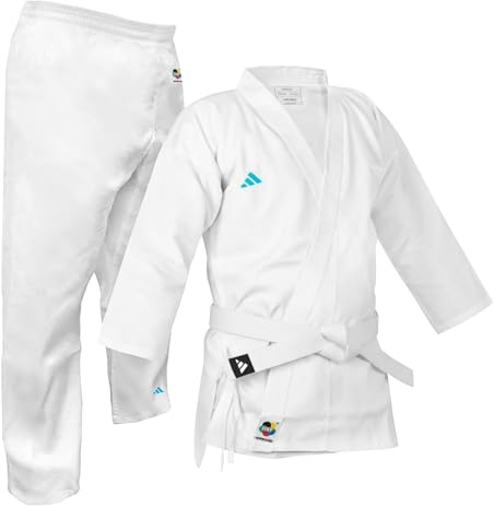 adidas Unisex-Jugend Adistart Karateanzug 197 g Kampfsport Student Gi 170 cm weiß