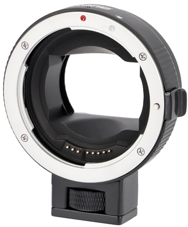 ayex Objektivadapter AF Autofokus Kompatibel mit Canon EF/EF-S-Objektiv Kompatibel mit Sony E-Mount-Kamera EF-NEX II