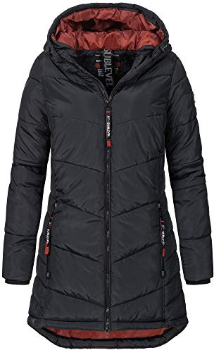 Sublevel Damen Übergangs Jacke Herbst Winter Outdoorjacke mit Kapuze sportlicher Damen Mädchen Parka S M L XL XXL 3XL 4XL 5XL