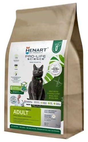 Henart insekt Katze Adult mit saum eierschalenmembran katzenfutter