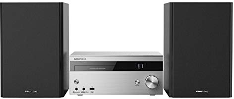 Grundig CMS 4000 BT DAB HiFi System Silber, mit Bluetooth