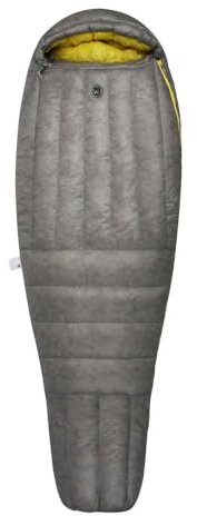 WIND HARD Dusk Series 800FP Ultra Dry Entendaunen-Schlafsack, Rucksackreisen, Ultraleicht, 7D, Nylon, Winddicht, warm, für Camping, Wandern, (Dusk Light Regulär)