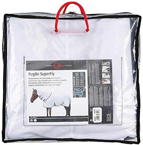 Kerbl 328693 Fliegendecke Superfly inklusiv Halsteil
