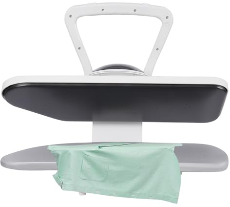 Professionelle Bügelmaschine, Intelligente Dampfbügelpresse Mit Touchscreen, Ai-Stimme, 5 Bügelprogrammen Und Temperatureinstellung, Bügelautomat Für Hemden Hosen Bettlaken, 2200w, Weiß