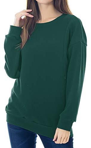 Smallshow Pflege Sweatshirt Langarm T-Shirt Bluse Stillen Pullover Tops Stillshirt