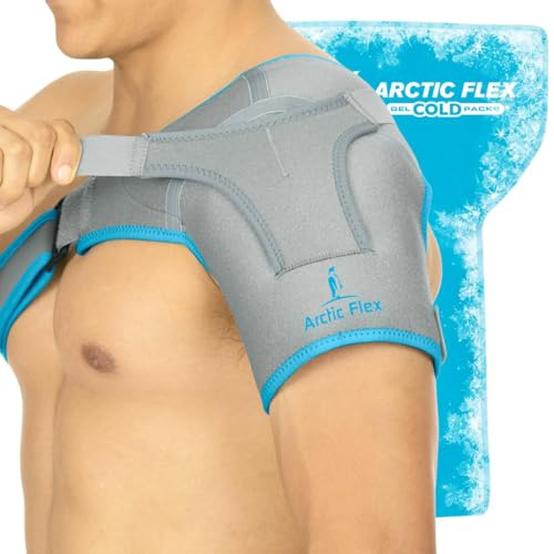 Schulterbandage für AC-Gelenke&Sehnenentzündungen|Schulterstütze zur schmerzlinderung&Schutz vor Verletzungen