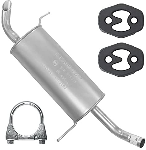 Endschalldämpfer Auspuff Endtopf für Ford Fiesta 6 VI MK6 1.25 1.4