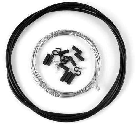 EclipseGuard 2 Sätze Schaltseil Set, Bowdenzug Universal Fahrrad Schaltzug Set, Stahl Schaltseil Mountainbike Rennrad Fahrrad Schaltzug Schlauch Fahrradteile (1)