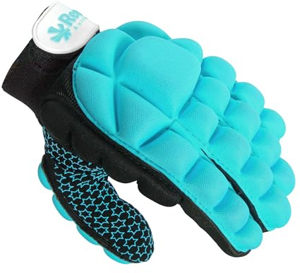 Reece Hockey Handschuh - Komfort Full Finger Handschuh - Silikonstollen für Besseren Griffe und Vollständigen Schutz - Linkshandschuh - Hockey Handschuhe Kinder