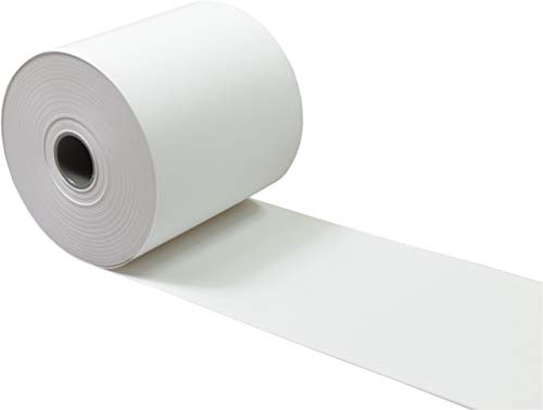 Additionsrolle für Tischrechner, Thermopapier, 12mm ø, 57mm breit, weiß