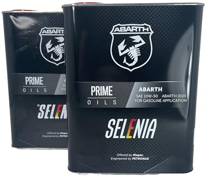 4 Liter Motoröl SELENIA Petronas ABARTH 10W50F iat ABARTH 695