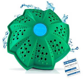 PandaBaw® Öko Waschball [NOTE: SEHR GUT] - Waschen ohne Waschmittel - Waschkugel für Waschmaschine - Bio Waschmittel Allergiker - Nachhaltige Produkte - 3in1 Wäscheball Set