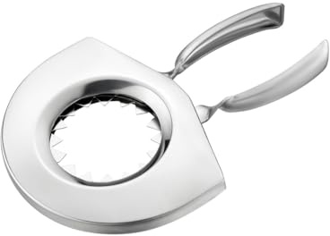 GEFU Eierköpfer SCISO - Edelstahl Eieröffner für Gekochte & Rohe Eier | Präziser Eierschneider mit extrascharfen Zähnen, Eierschalenöffner für alle Eiergrößen, Rostfreier Edelstahl, Silber