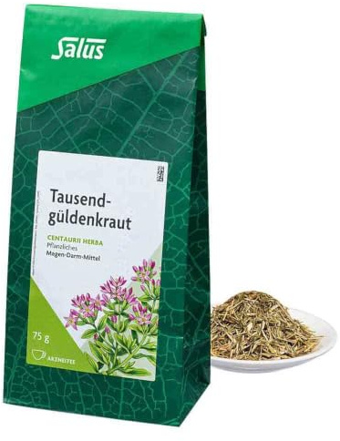 Tausendgüldenkraut Arzneitee Centaurii Herba Salus