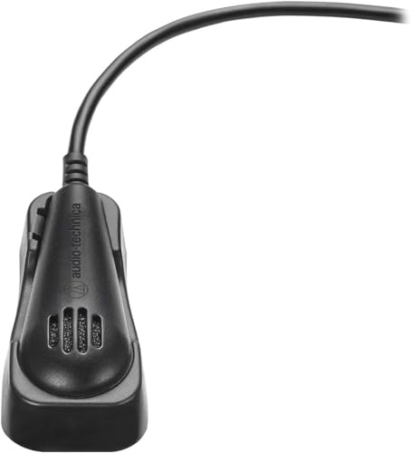 Audio-Technica ATR4650-USB Digitales Mikrofon Für Oberflächenmontage/zum Anstecken Schwarz