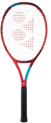 YONEX New Vcore Feel Tango Red besaitet 250g Tennisschläger Komfortschläger Rot - Blau 3