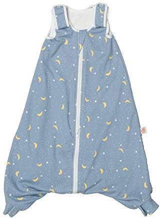 Ergobaby Baby-Schlafsack Winter Neugeborene 56-62 Baumwolle, Winterschlafsack Baby 0-6 Monate TOG 2.5, Stellar