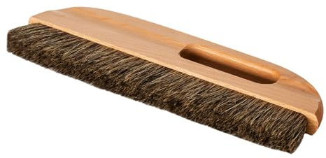 Colorus Tapezierwischer 35 cm Tapezierbürste mit grauer Chinaborste | Zum Andrücken und Glattstreichen frisch angesetzter Bahnen – schiebt Luft und überschüssigen Kleister zur Kante hin aus