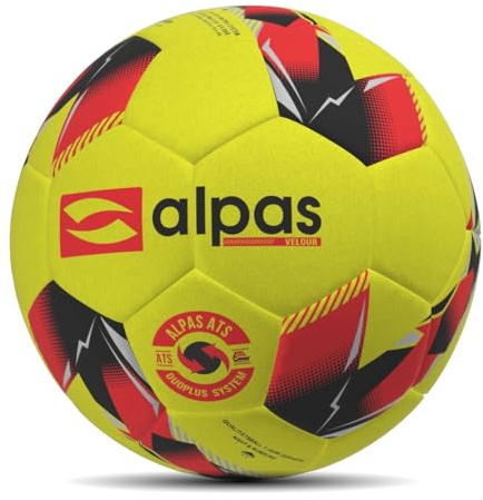 alpas Indoor Velour Hallenball/Hallenfußball/Indoorfußball in Gr. 4 oder 5, Größe: Größe 4