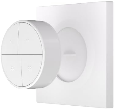 SONOFF Zigbee Smart Scene Button SNZB-01M, kabelloser Schalter | 16 Aktionen, Zigbee Binding & TouchLink-Lichtsteuerung, kompatibel mit Home Assistant, SmartThings, Hub erforderlich